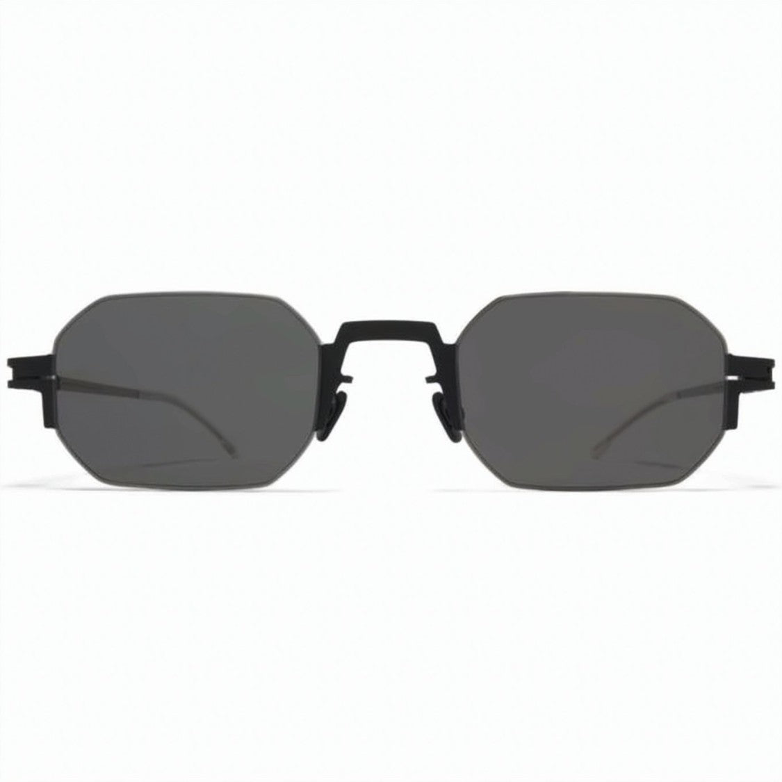 Mykita Black Studio15.1 Octagonal Sunglasses