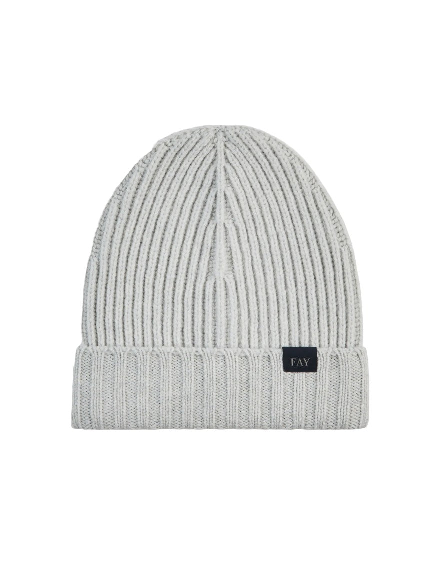 Fay Costa Inglese F.6 Ribbed Beanie