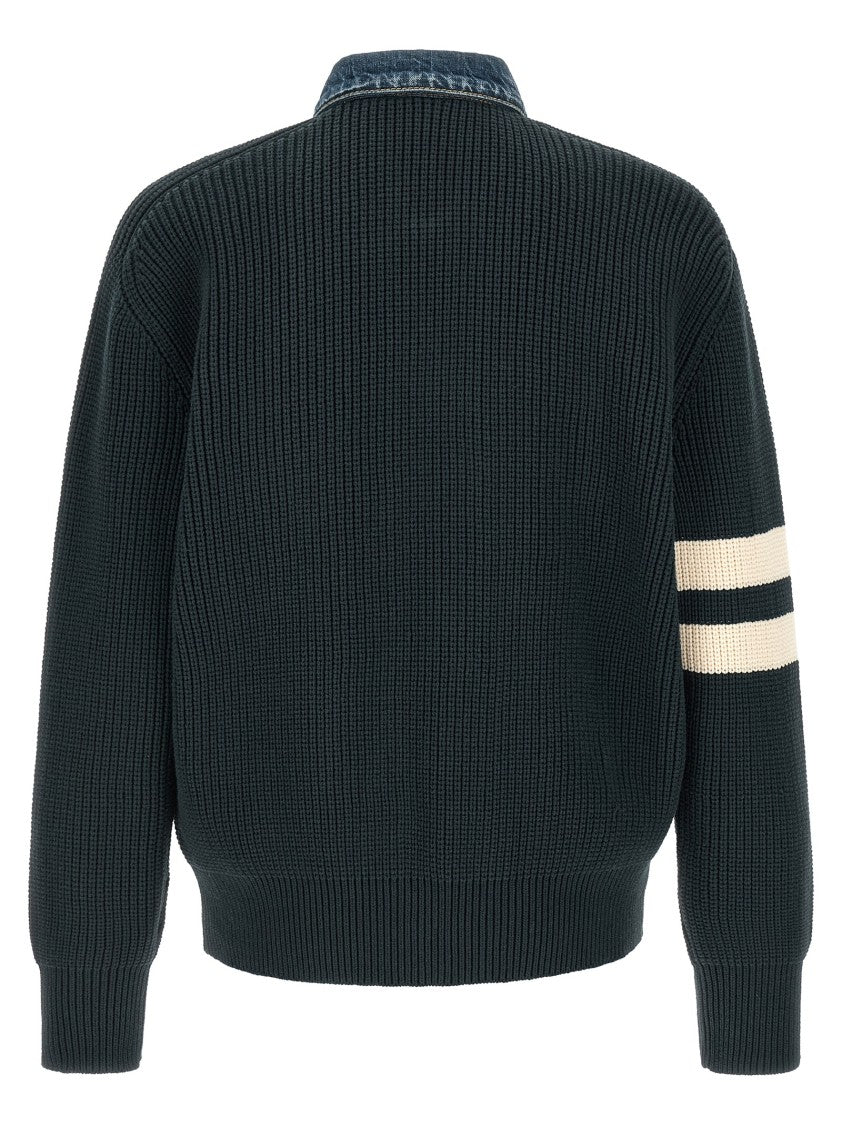 Dsquared2 Denim Mix D2 Cardigan