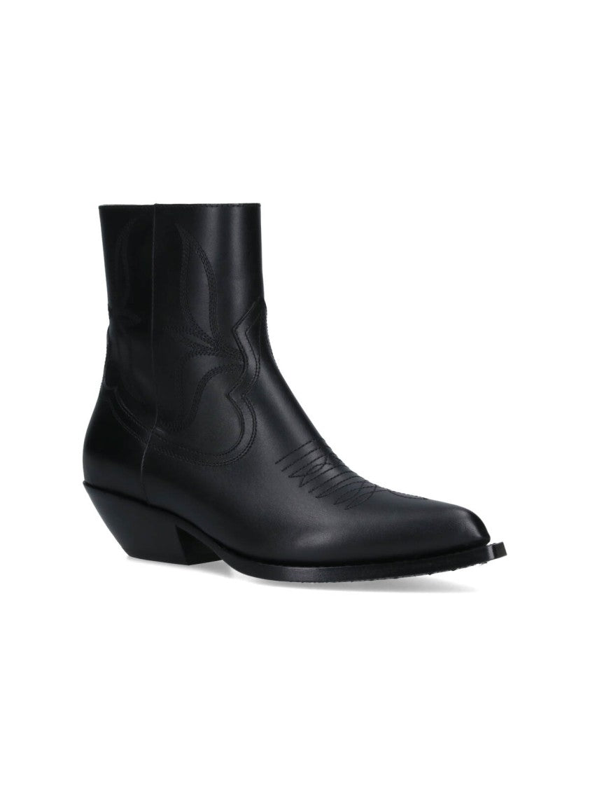 Céline "Leon" Boots Black