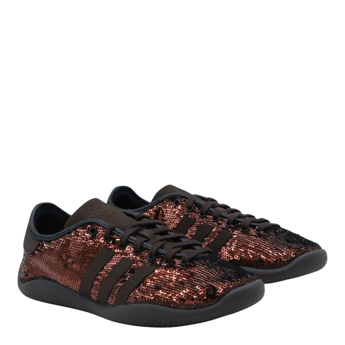 Adidas By Wales Bonner Low-Profile Sneakers With Shimmering Copper Upper