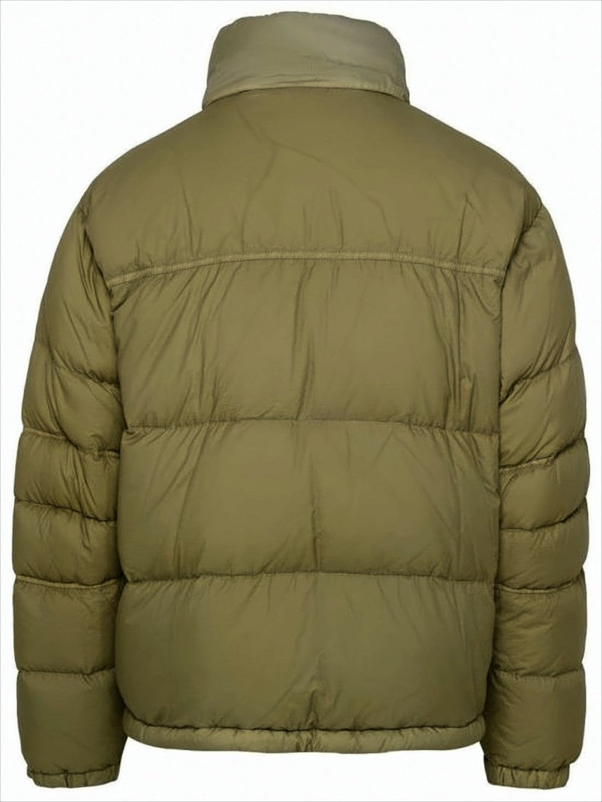 Ten C Boxy Cropped Down Jacket With High Stand Collar