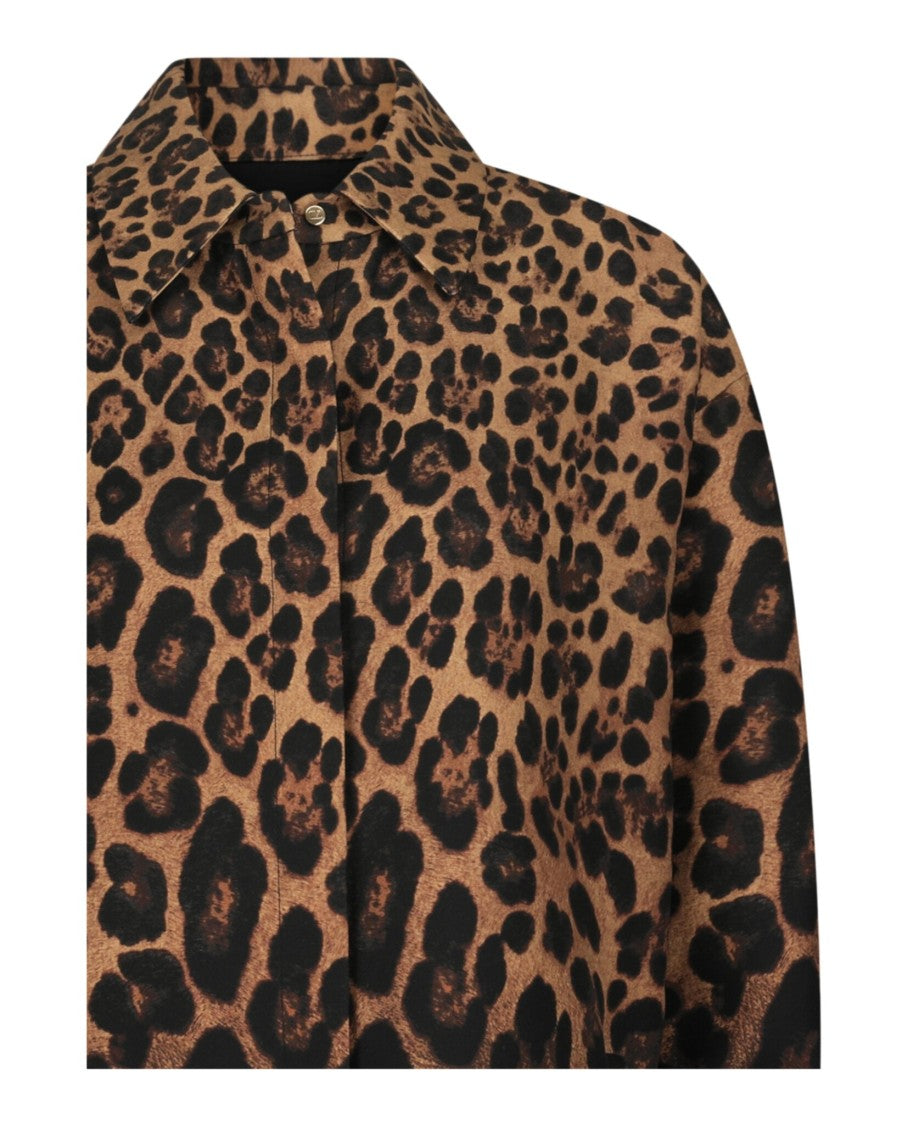 Valentino Animalier Ombré Shirt Jacket