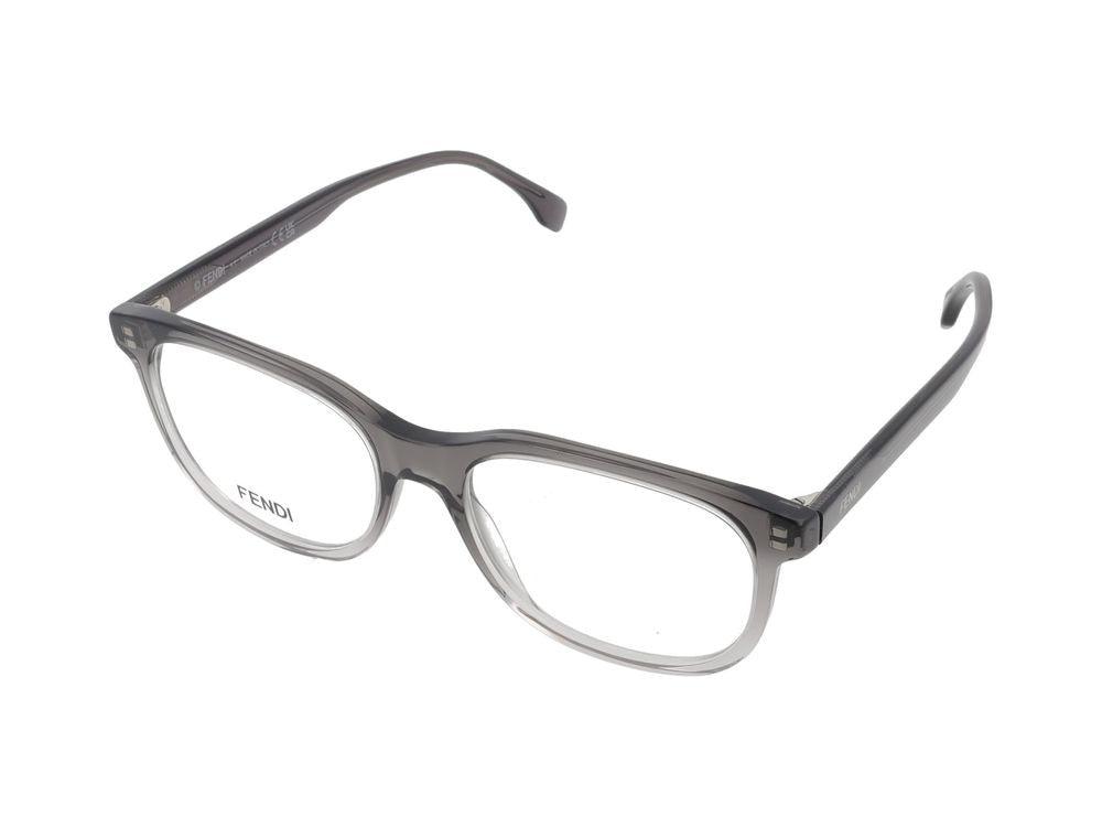 Maison Fendi Translucent Gradient Modern Acetate Frame Eyeglasses