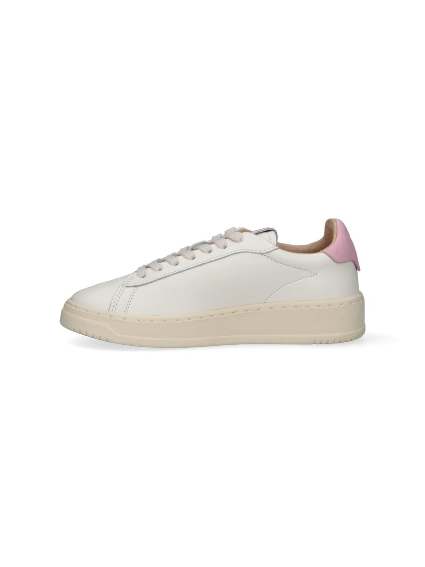 Autry Low-Top Off-White Leather Sneakers