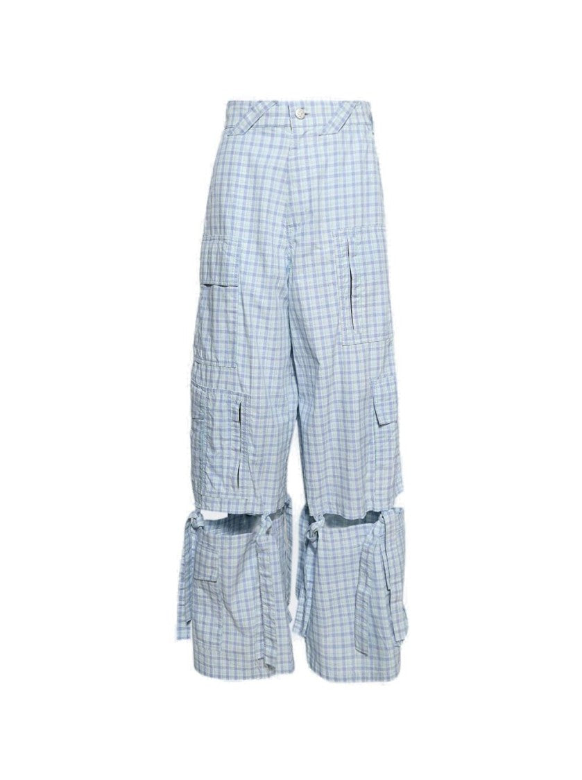 Natasha Zinko Cargo Pants Blue