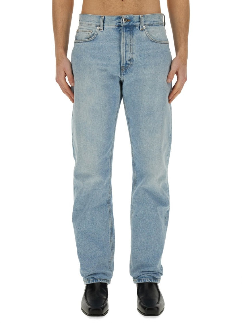 Séfr Classic Straight Cut Jeans With Vintage Wash