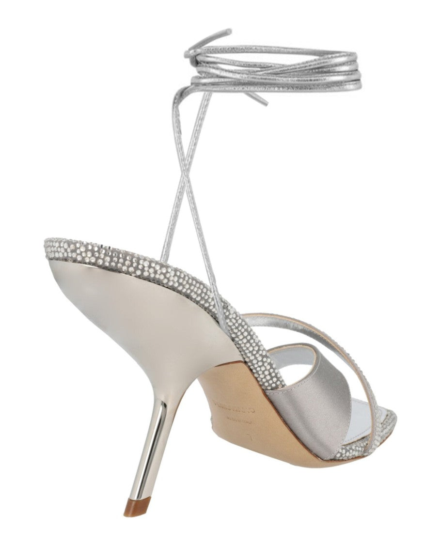 Ferragamo Allegra X5 Crystal Embellished Heels