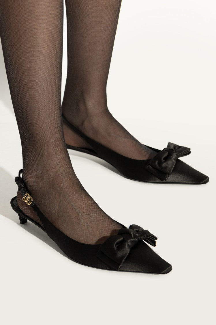 Dolce & Gabbana Satin High Heels