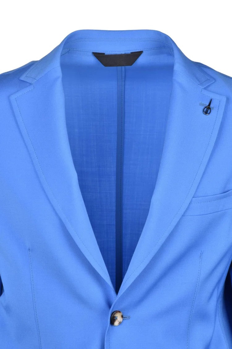 Paoloni Rounded Jacket - Light Blue