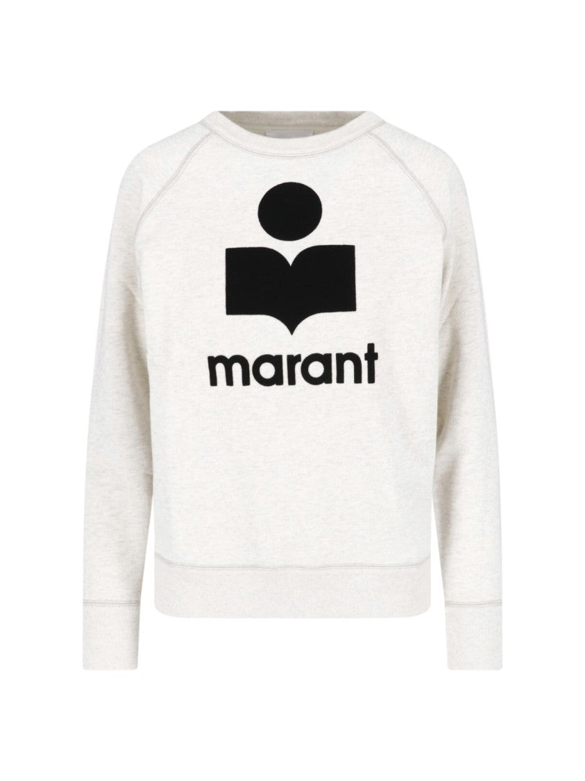 Isabel Marant Étoile Grey Milly Cotton Crewneck Sweatshirt