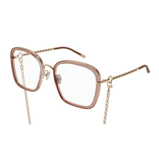 Pomellato Square Optical Frames With Delicate Chain Detail