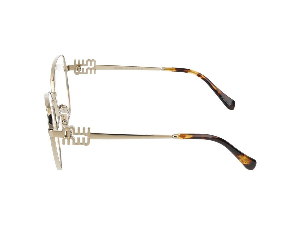 Miu Miu 0Mu 50Xv Oversized Square Metal Eyeglasses