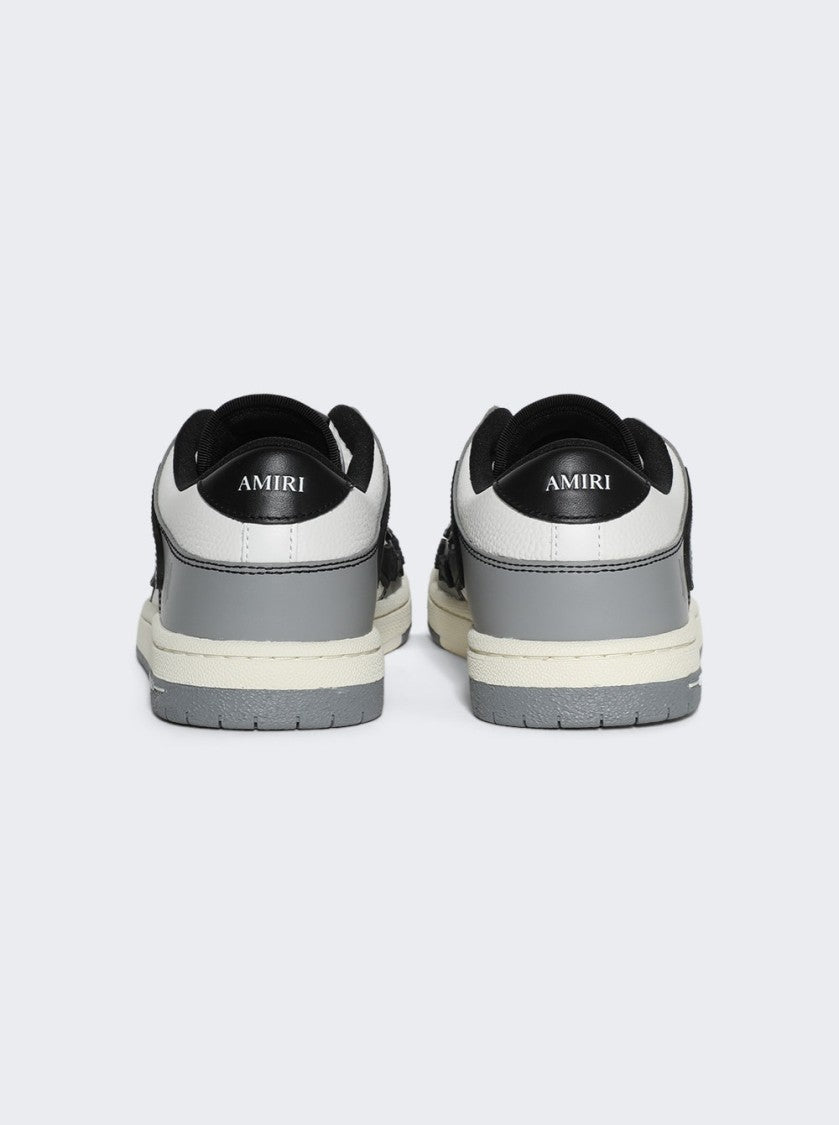 Amiri Varsity Skel Top Low Sneakers Black