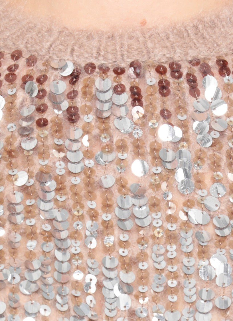 Brunello Cucinelli Brown Mohair Sweater