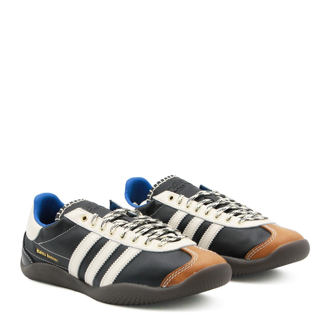 Adidas By Wales Bonner Black Leather Karintha Sneakers