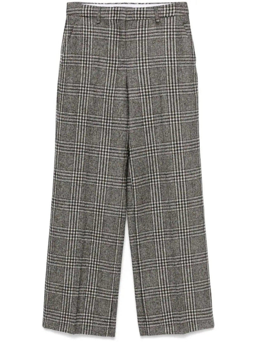 Lorena Antoniazzi Checkered Trousers