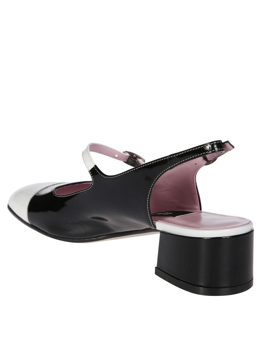 Carel Slingback 01 Shoe With Wide Heel