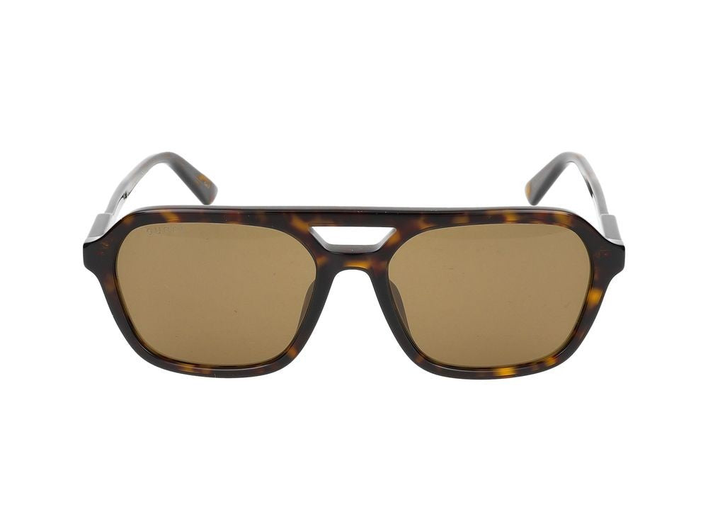 Gucci Havana Gg1823sa Square Acetate Sunglasses