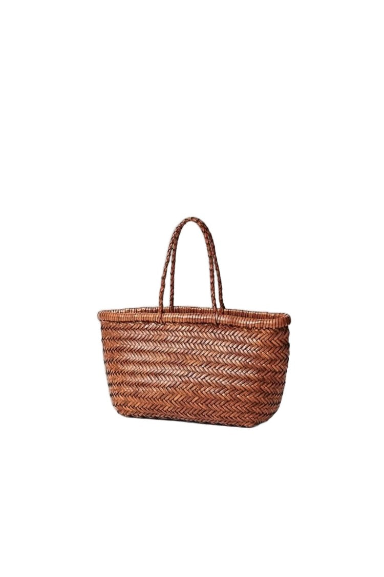 Dragon Diffusion Mini Woven Buffalo Leather Tote