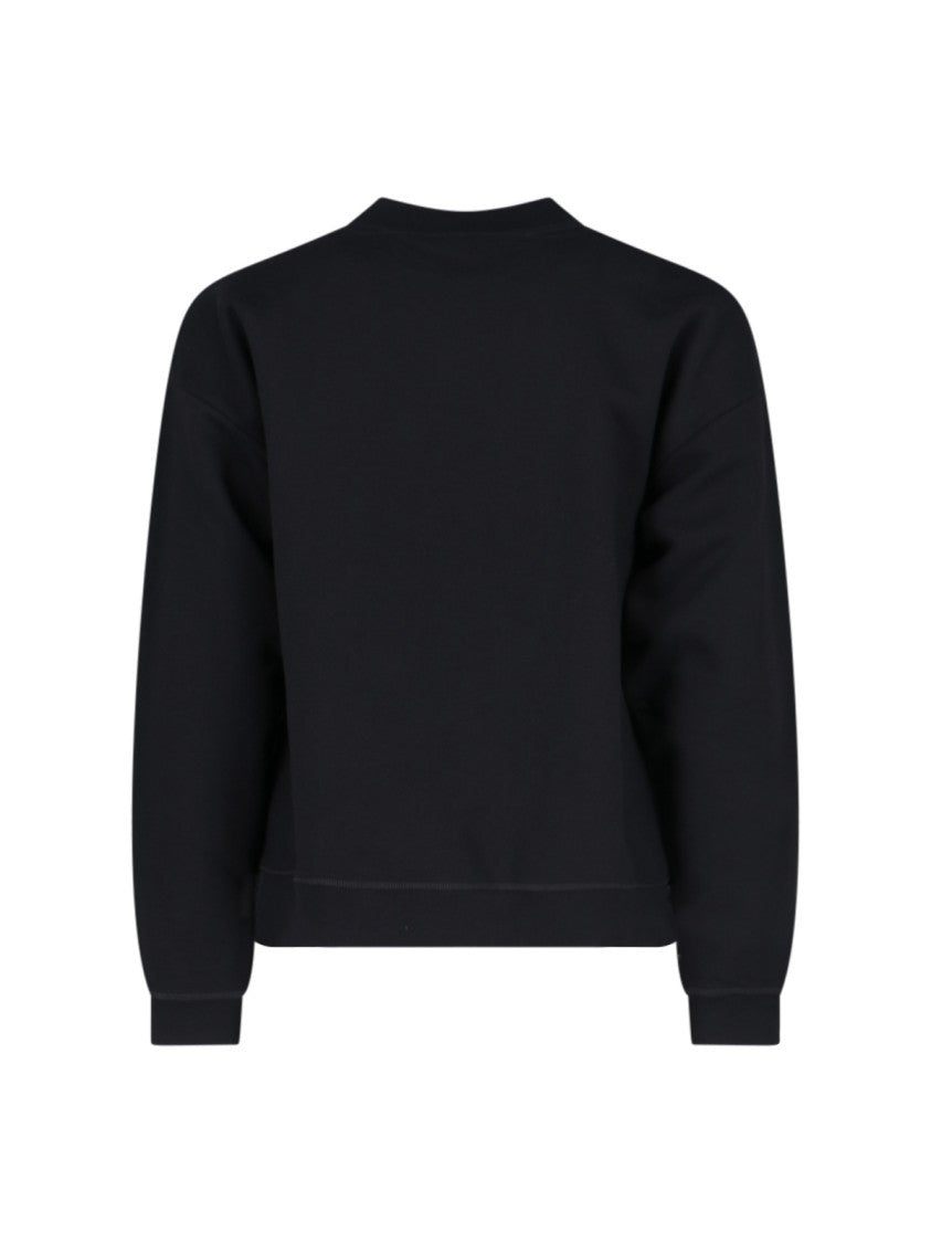 Dsquared2 Logo Crewneck Sweatshirt – Black