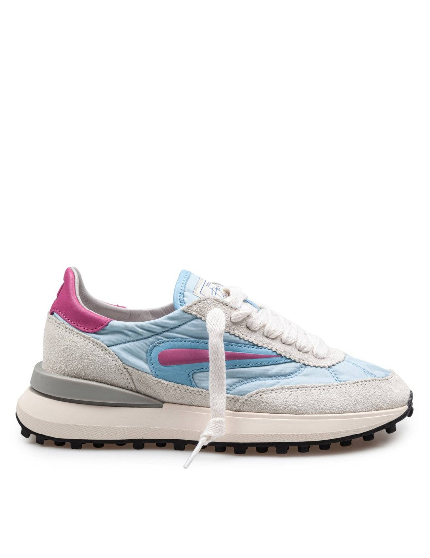 D.A.T.E Athleta Nylon And Suede Sneakers
