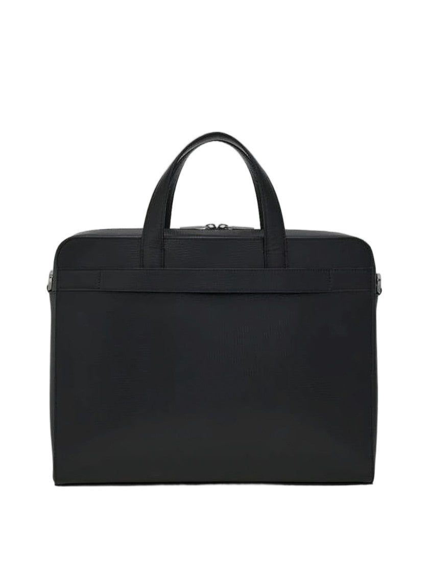 Salvatore Ferragamo Structured Shoulder Bag In Smooth Calf Leather
