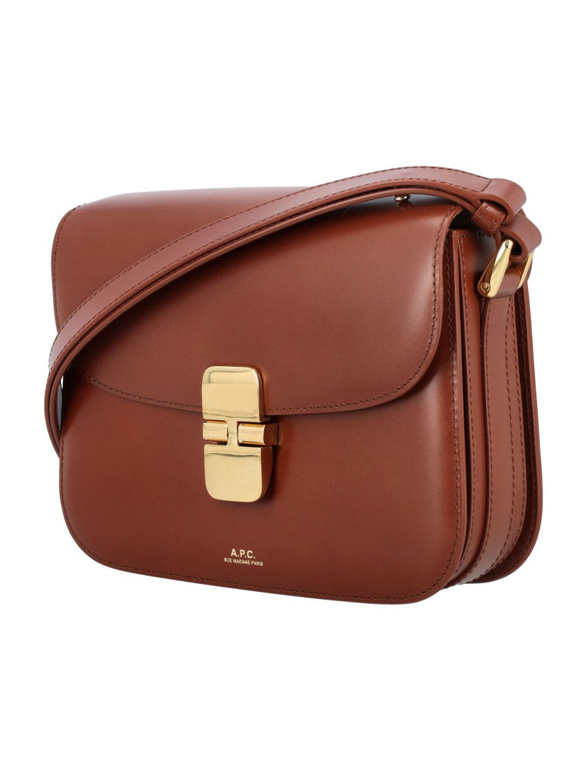 A.P.C. Leather Grace Small Shoulder Bag