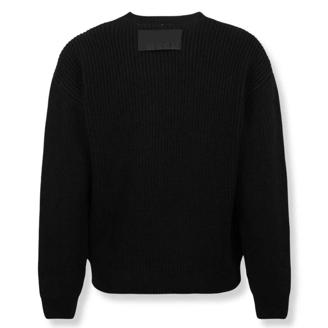 Msgm Classic Knit Sweater In Soft Wool-Polyester Blend