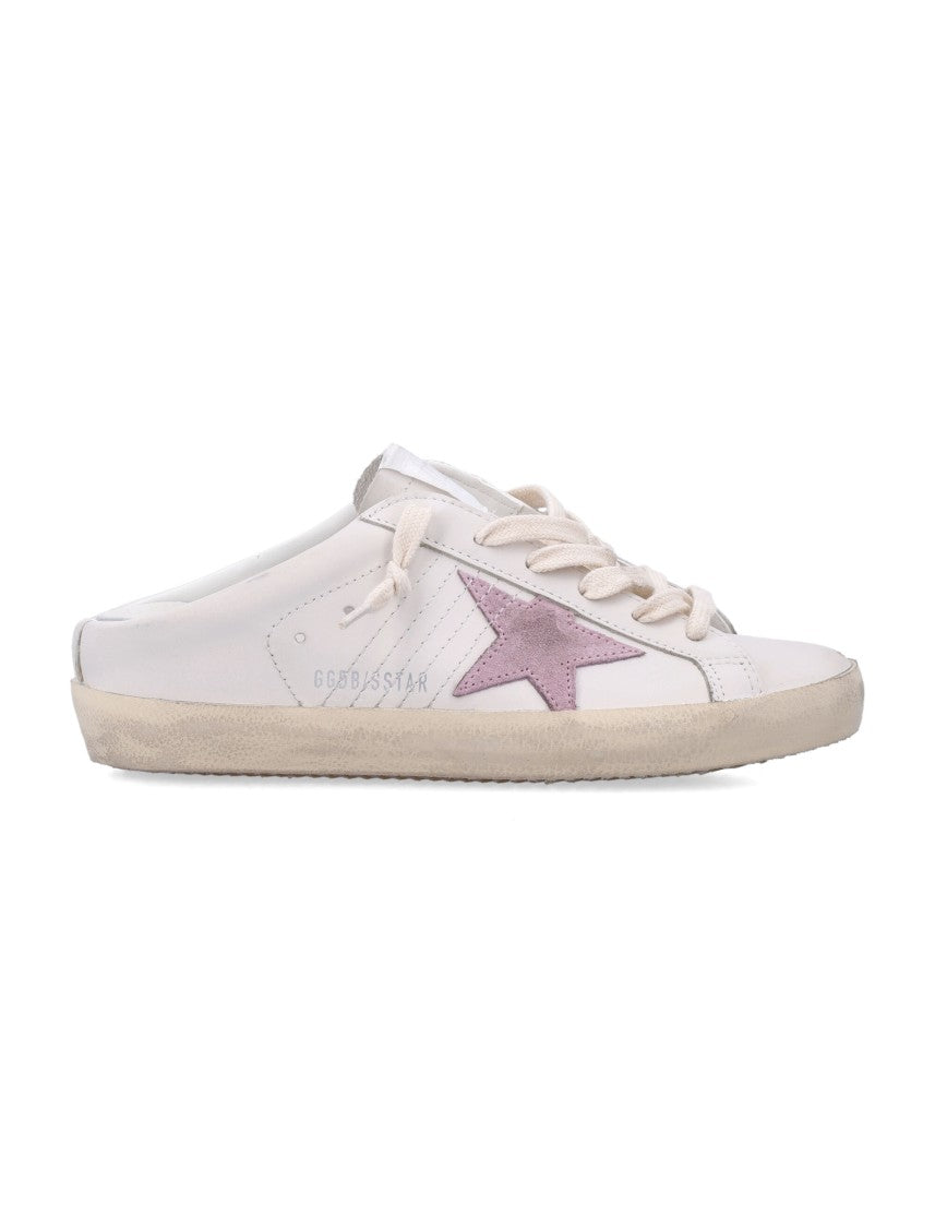 Golden Goose Dusty Pink Super Star Sabot Sneakers