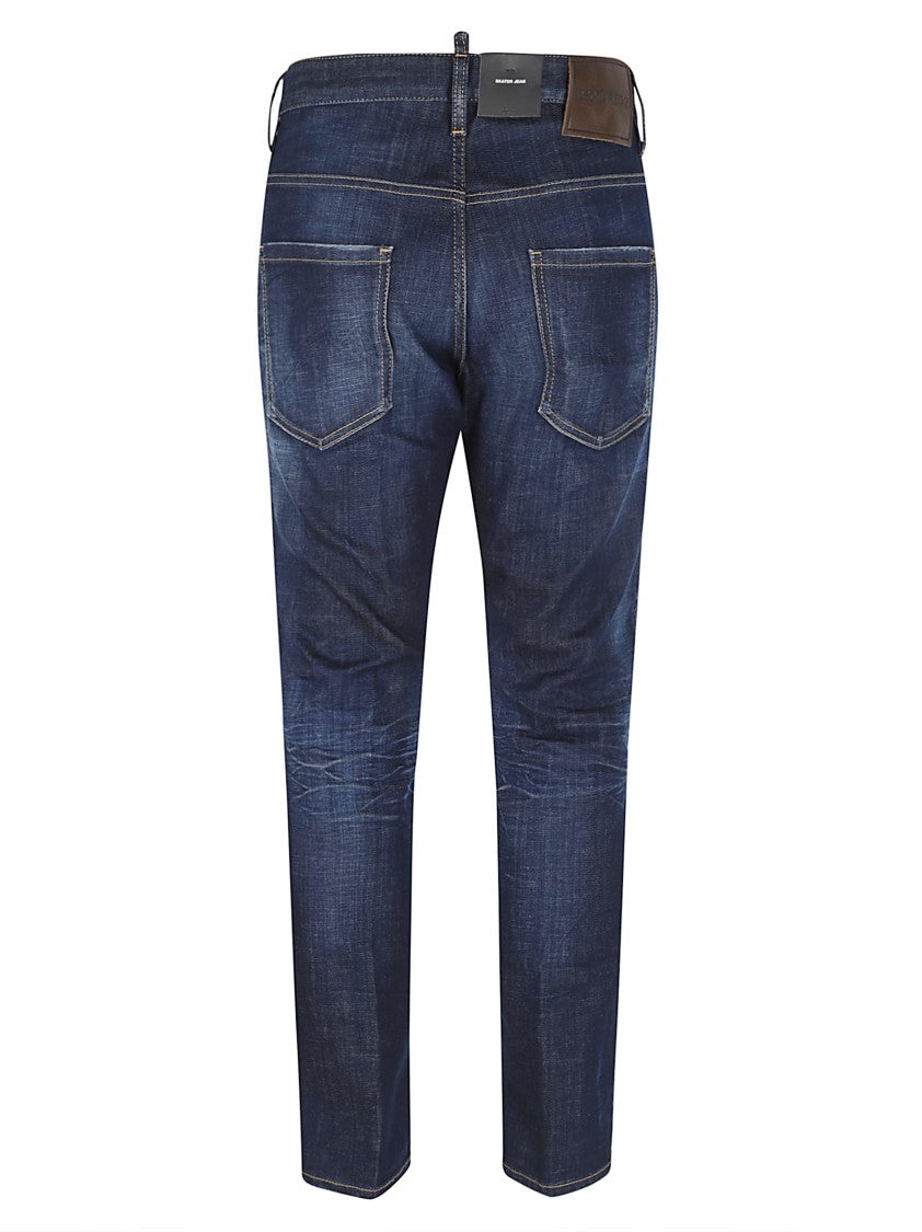 Dsquared2 Dsquared2 Blue Cotton-Elastane Jeans