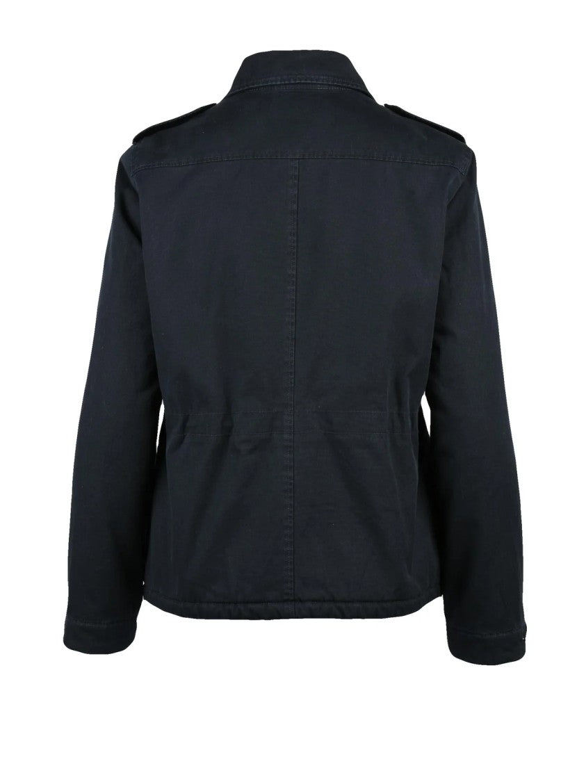 Aspesi Structured Parka With Plush Lining And Multi-Pocket Design