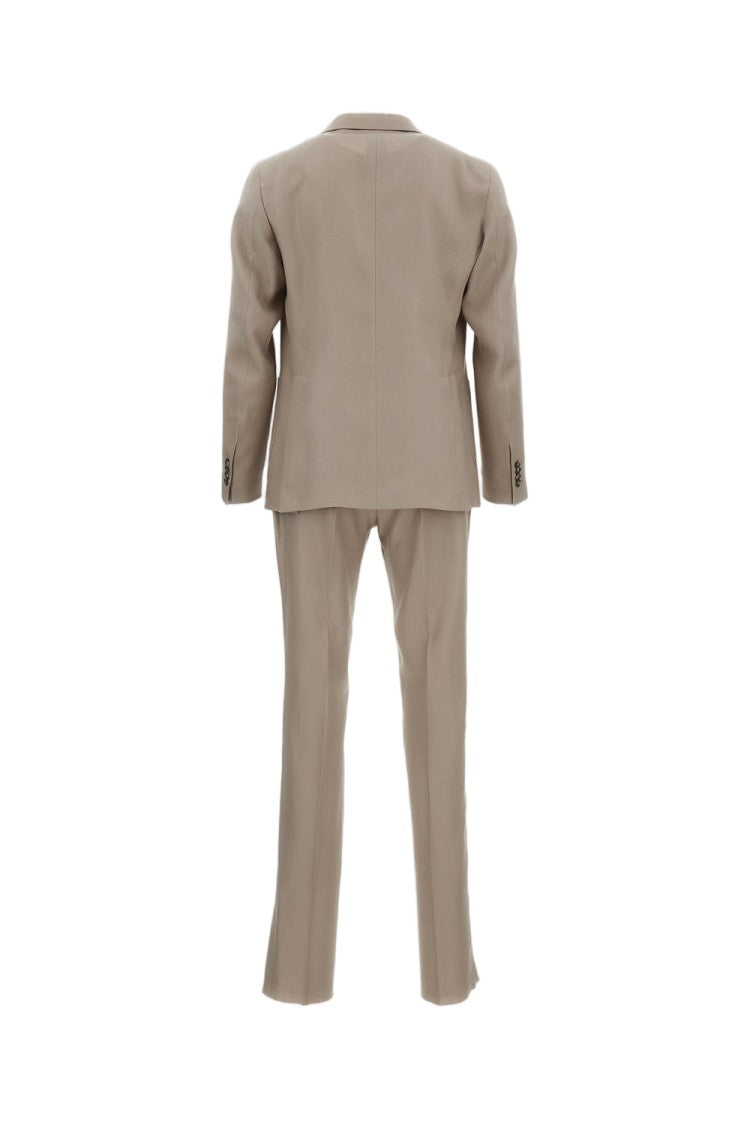 Tagliatore Montecarlo Linen Single-Breasted Suit