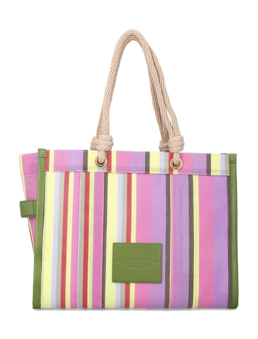 Marc Jacobs The Large Tote Stripe Bag