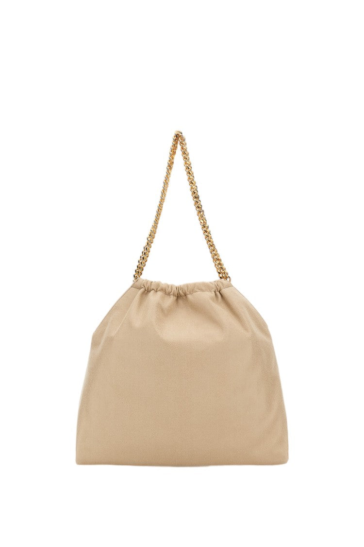 Stella Mccartney Medium Falabella Shoulder Bag With Drawstring Closure And Gold-Tone Accents