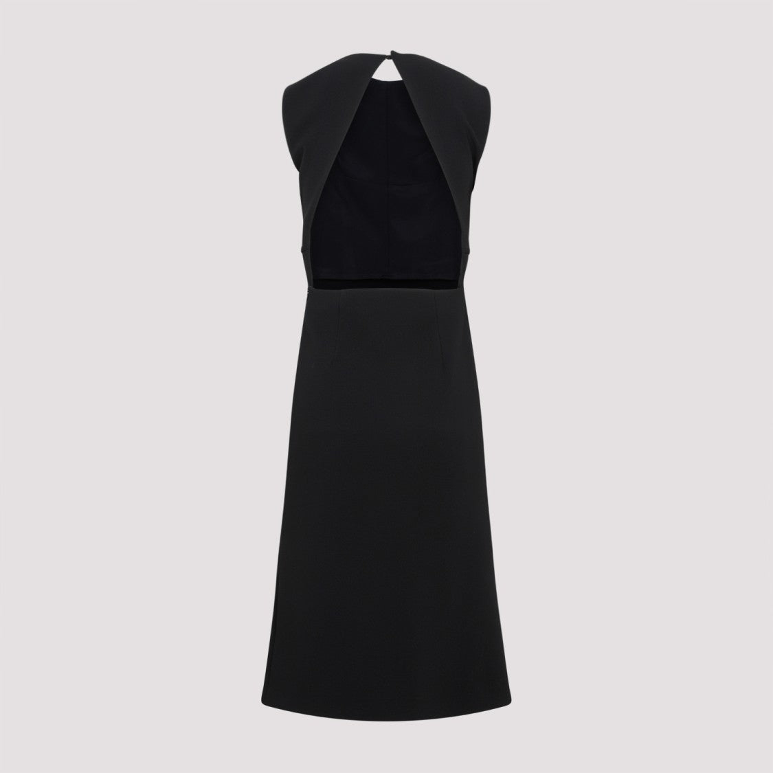 Sportmax Mirto Black Polyester Dress
