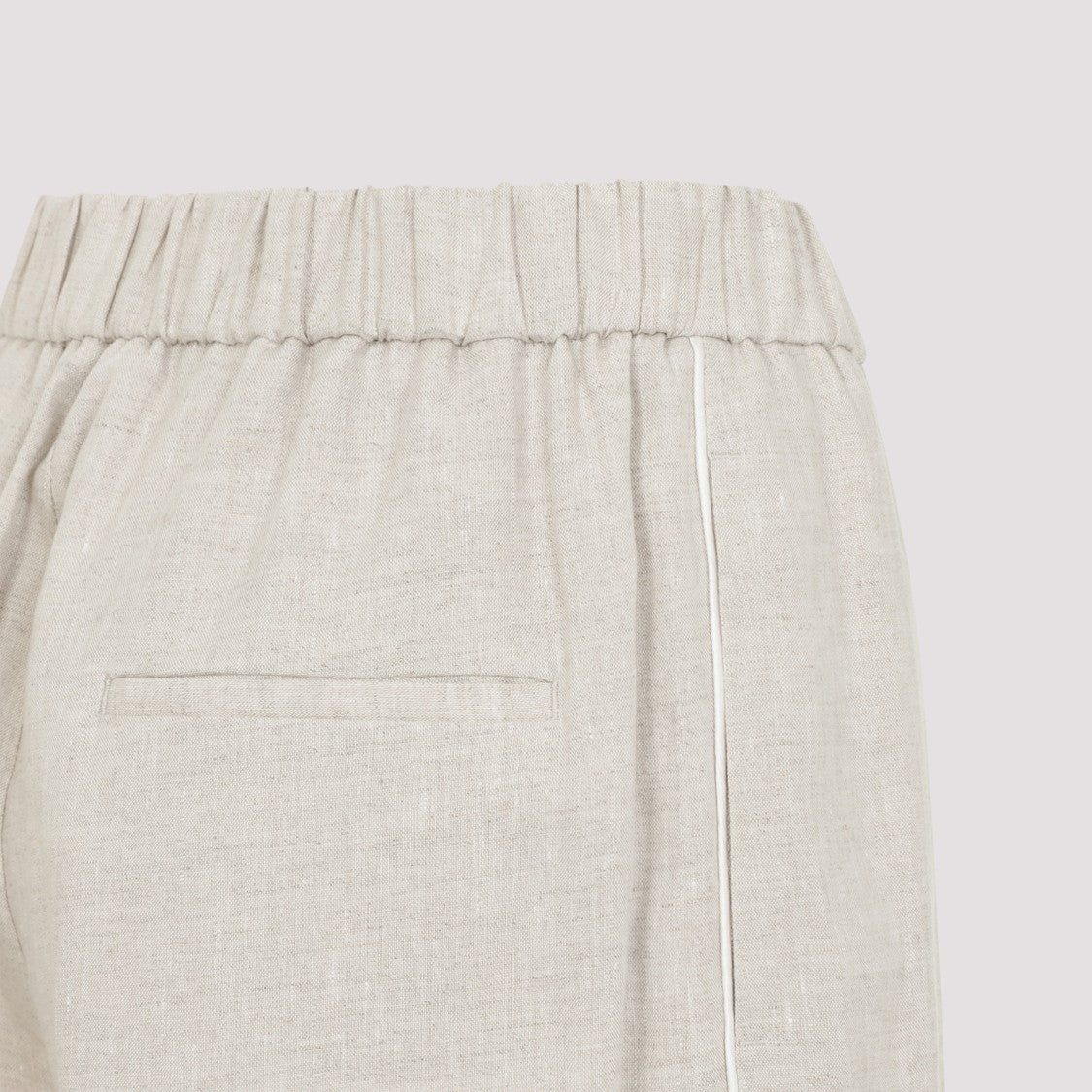 Peserico Relaxed Fit Linen Trousers