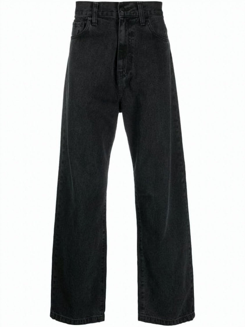 Carhartt Wip Wide-Leg Denim Pants With Classic Five-Pocket Design