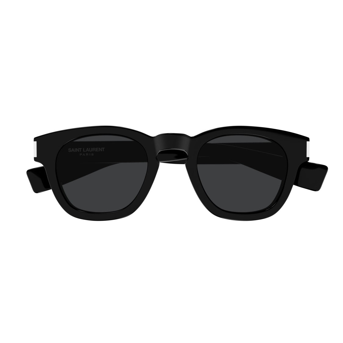 Saint Laurent Sl 746 Bold Rectangular Black Acetate Sunglasses