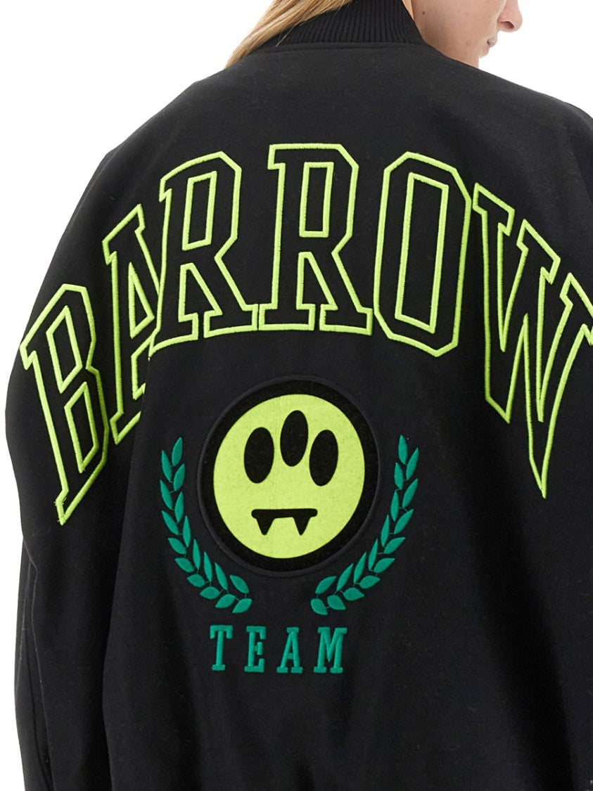 Barrow Playful Graphic Oversized Jacket