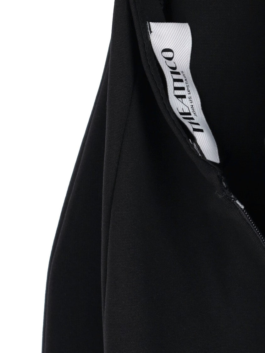 The Attico Mini Sequin Dress – Black