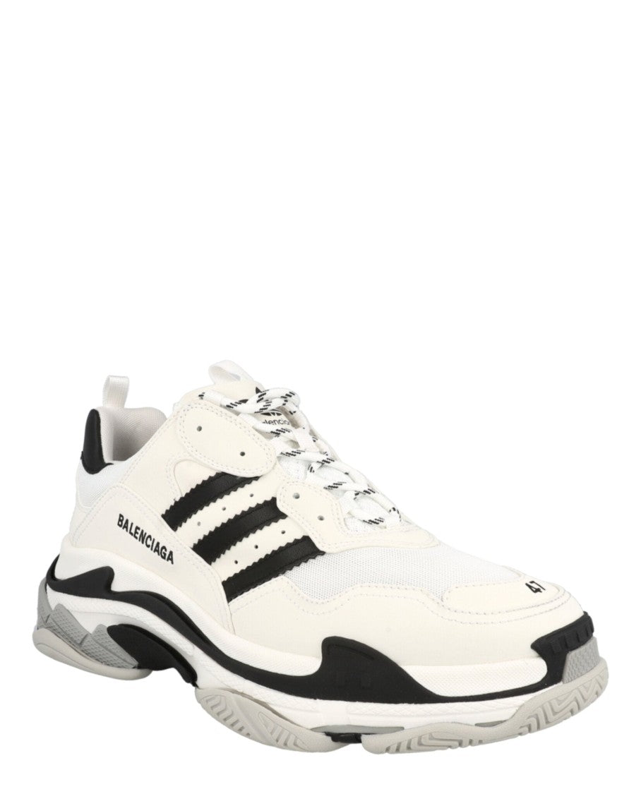 Balenciaga Chunky Layered Sole Low-Top Sneakers