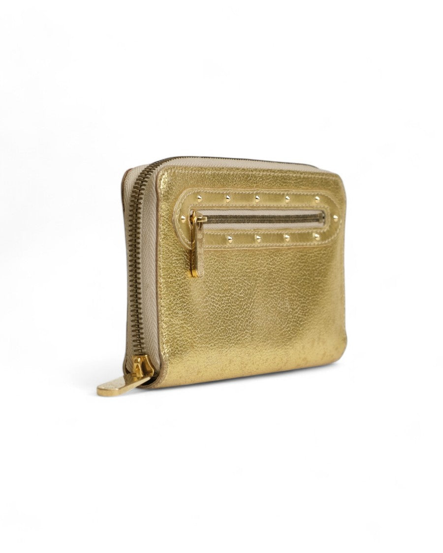 Louis Vuitton Suhali Gold Zippy Wallet