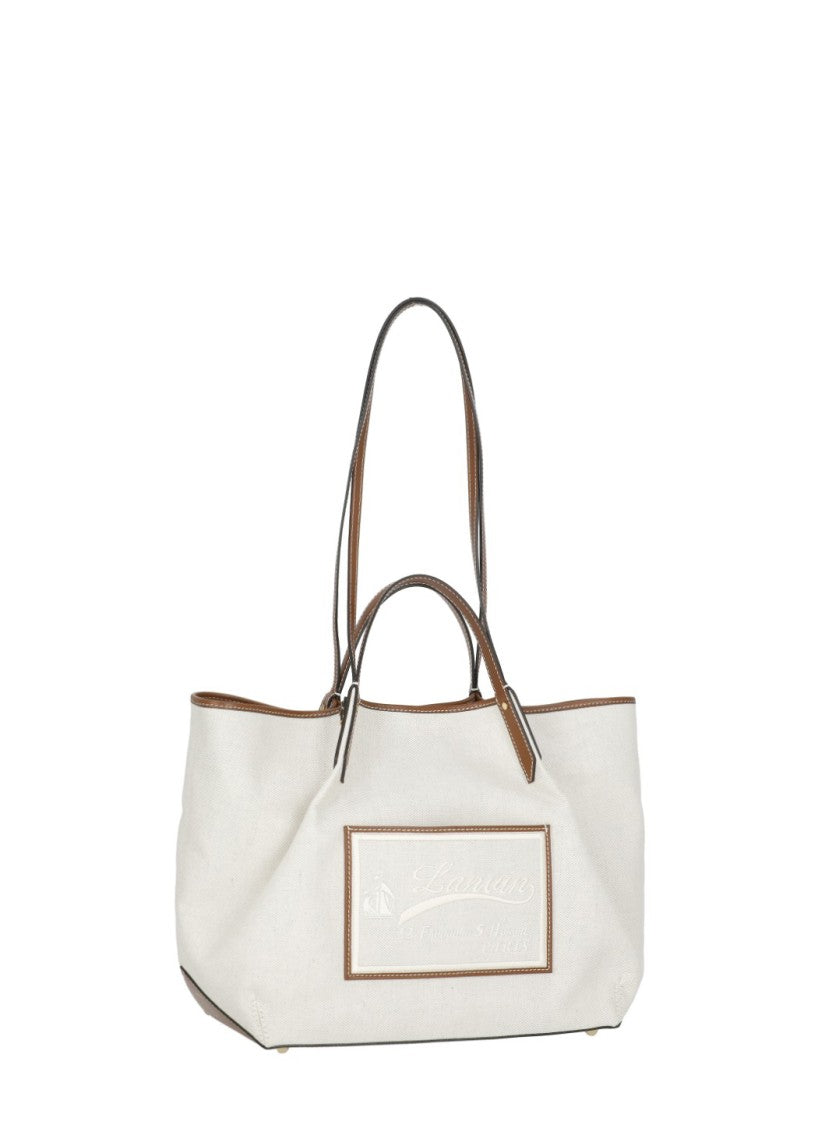 Lanvin Concerto Arpege Shoulder Bag With Leather Clutch
