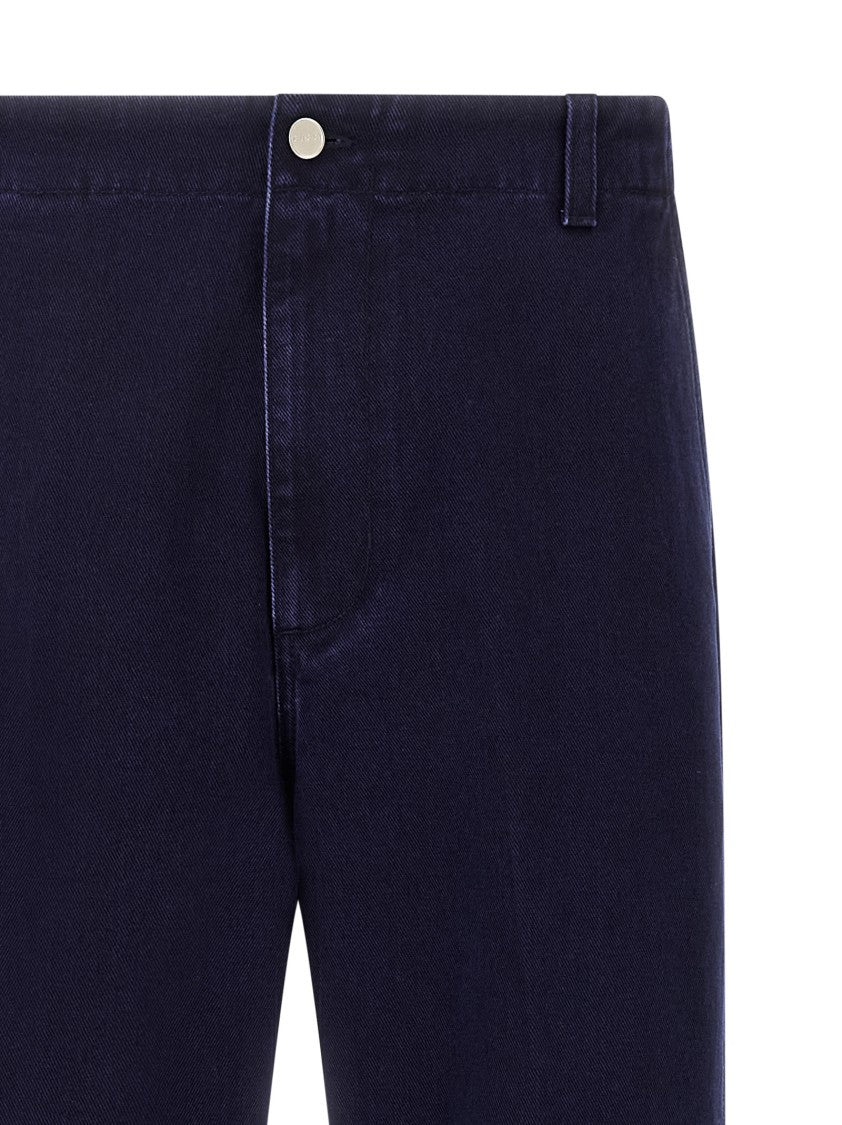Gucci Washed Cotton Denim Jeans