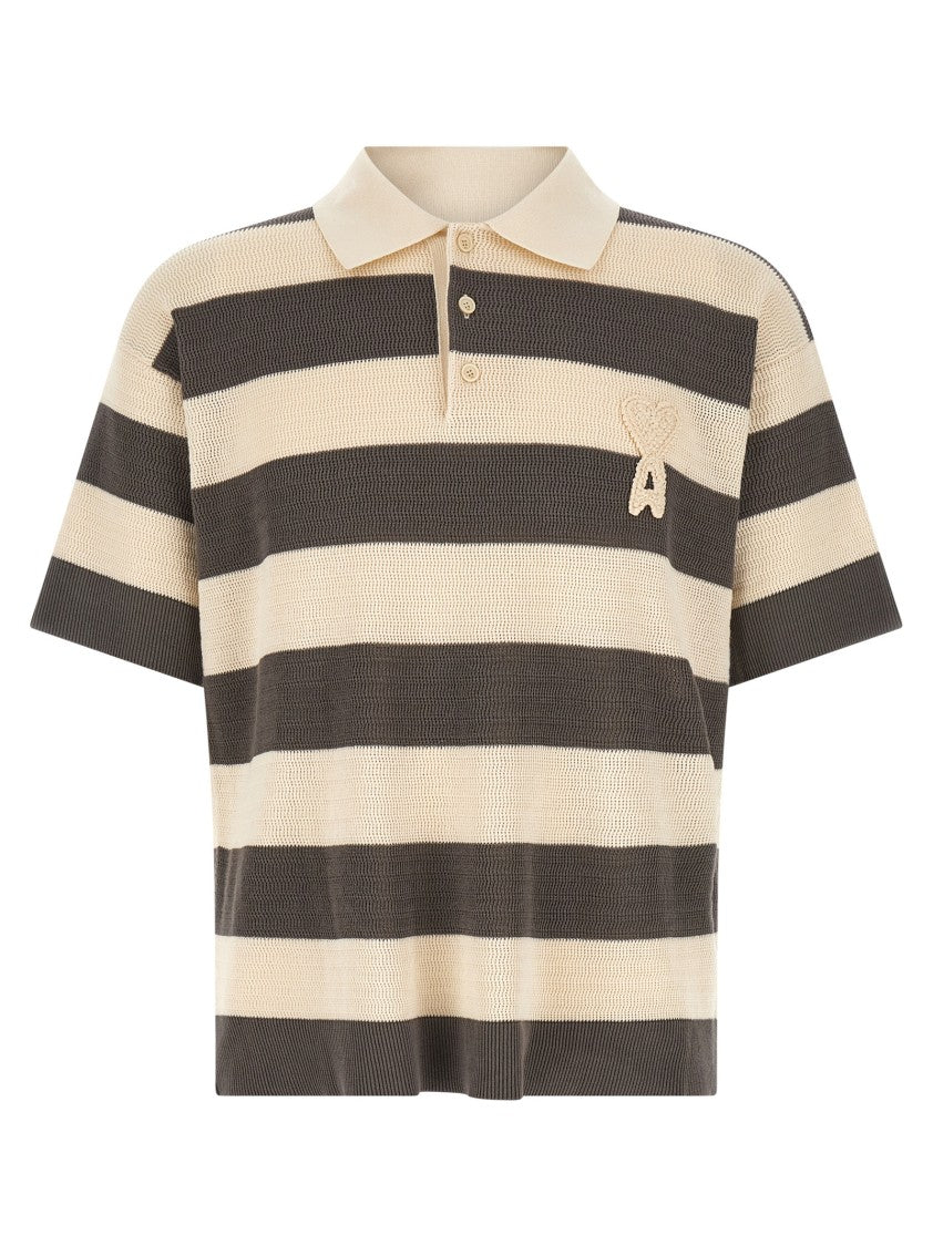 Ami Paris 'Ami De Coeur' Polo Shirt