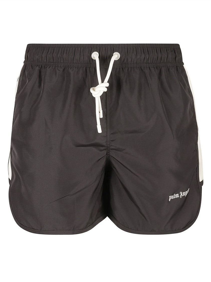 Palm Angels Activewear Shorts With Elastic Waistband