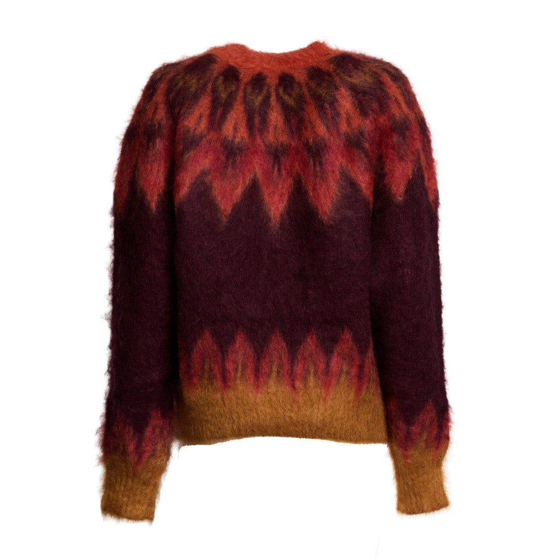 Isabel Marant Natania Fair Isle Mohair Sweater