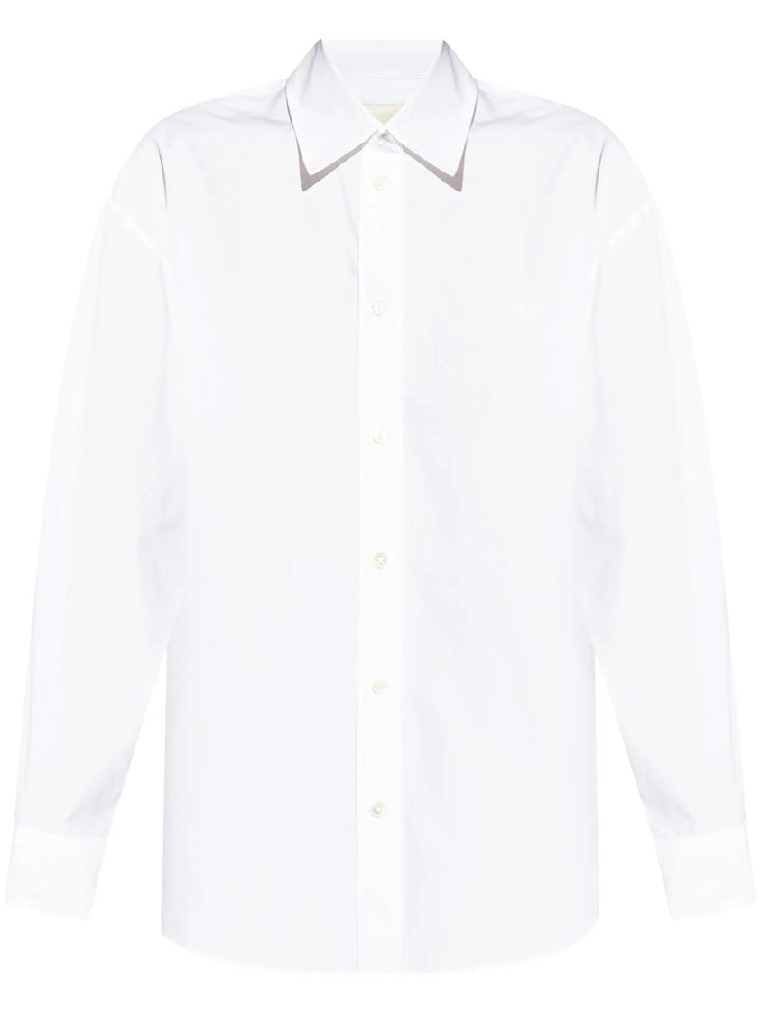 Isabel Marant White Fabriza Pointed Collar Shirt