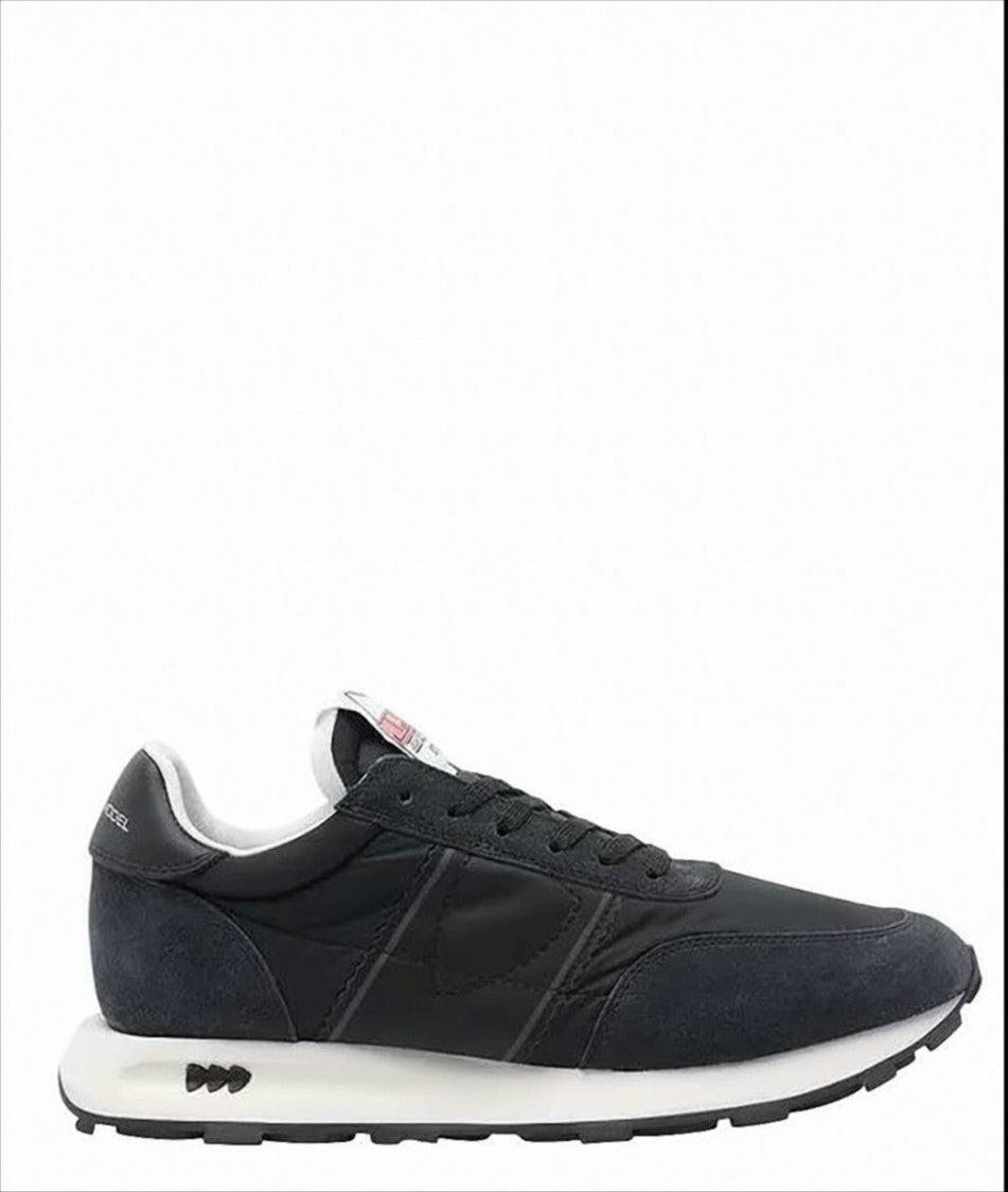 Philippe Model Low-Top Sneakers With Leather And Fabric Composition
